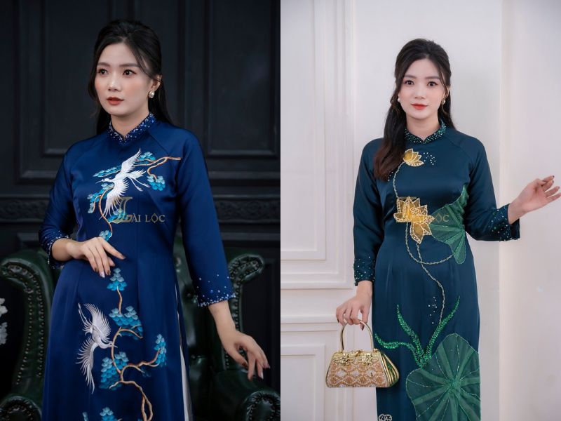 Áo Dài Vải Lụa